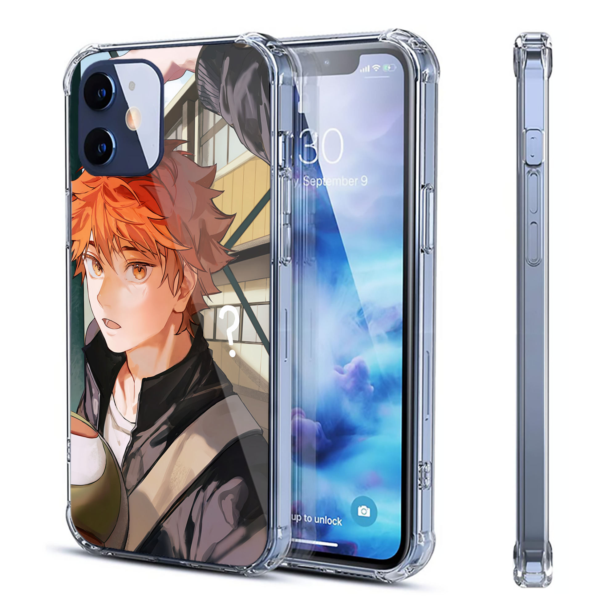 （画像用） ハイキュー!! Haikyu!! 【iPhone 12シリーズ対応】透明スマホケース（クリアソフトケース）